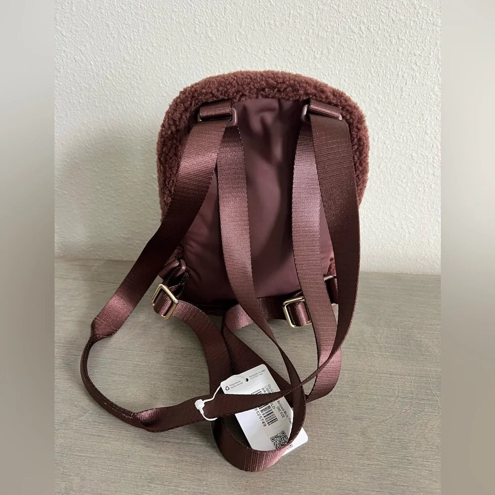 Lululemon City Adventurer Backpack Micro 3L Fleece Brown Earth/Gold